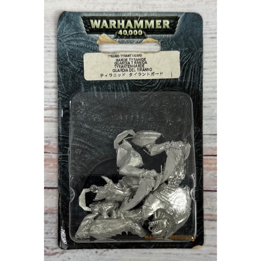 Warhammer 40k Tyranid Tyrant Guard Metal Miniature Blister Pack 2004 GW 51-42